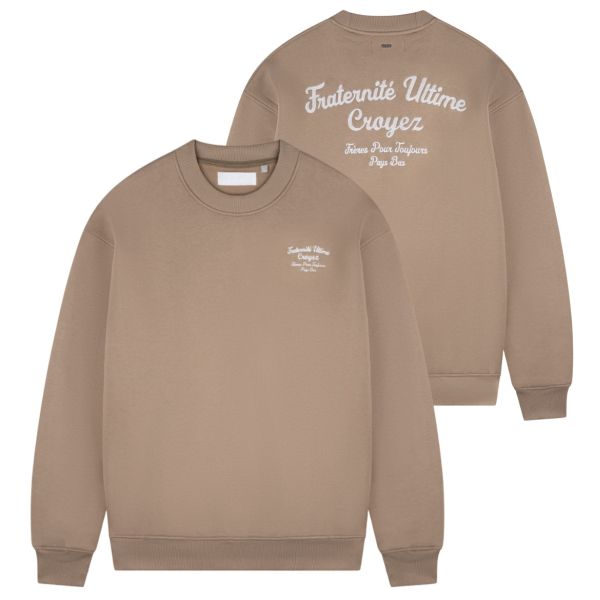 Croyez Fraternité Sweater Beige