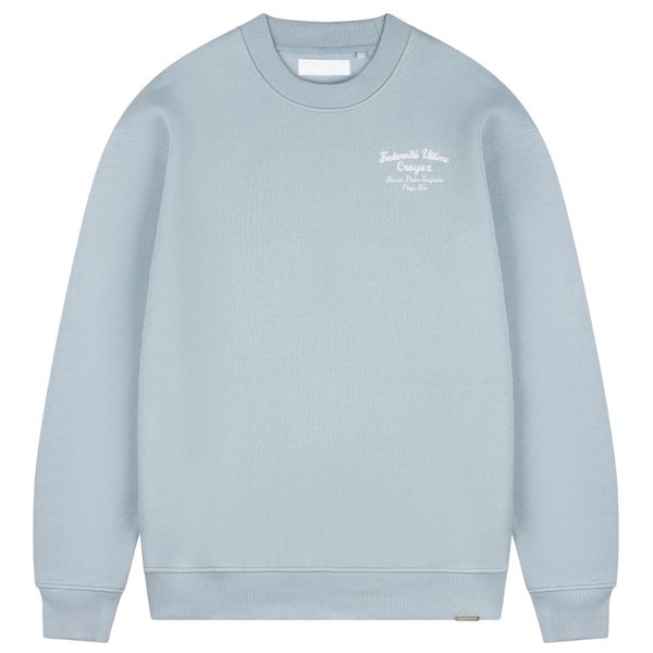 croyez fraternité sweater blauw