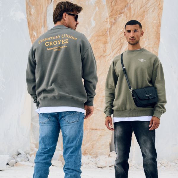 Croyez Fraternité Sweater Grijs