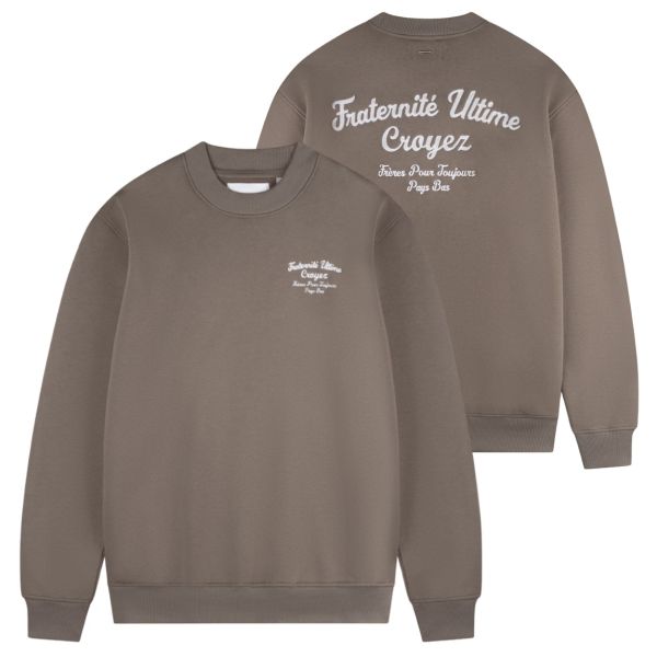 Croyez Fraternité Sweater Grijs