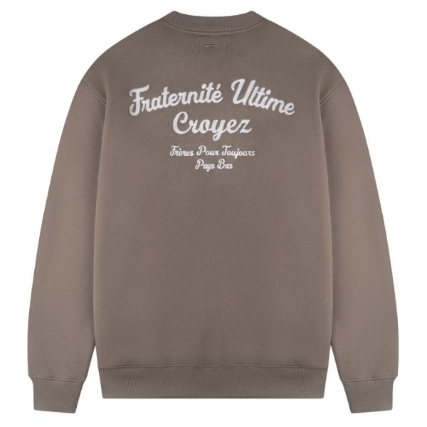 Croyez Fraternité Sweater Grijs