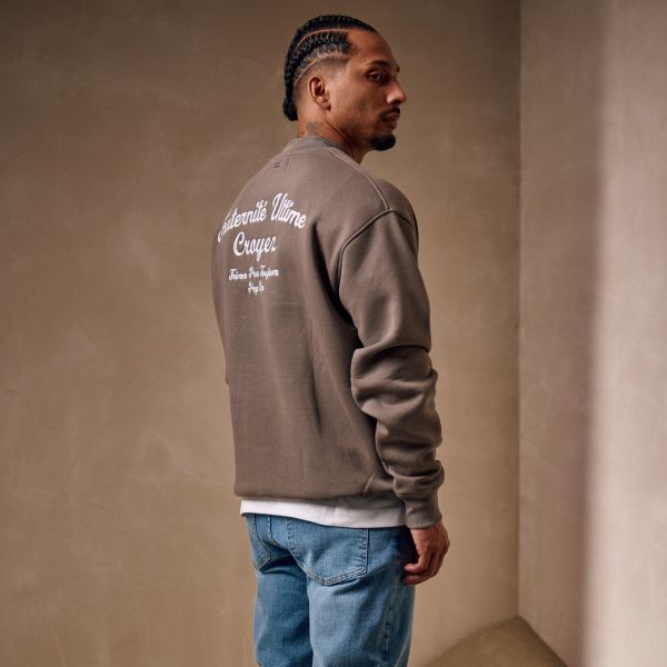 Croyez Fraternité Sweater Grijs