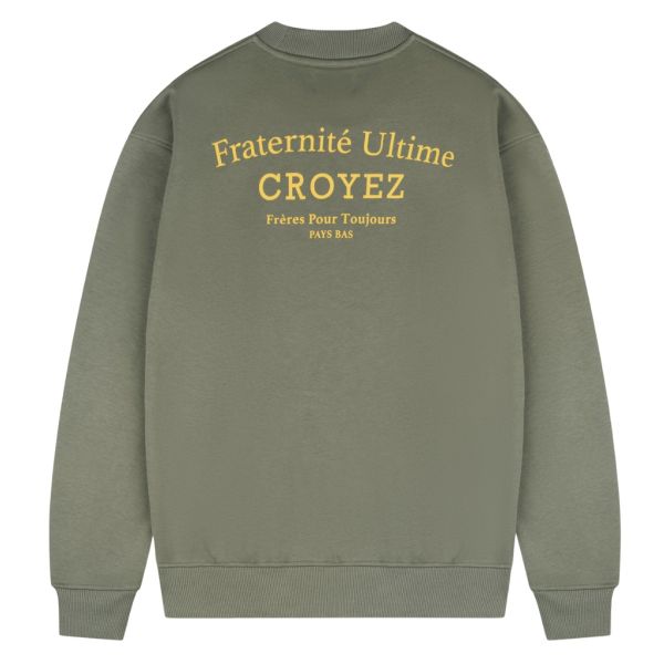 Croyez Fraternité Sweater Grijs