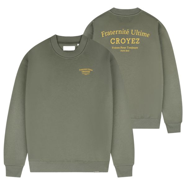 Croyez Fraternité Sweater Grijs