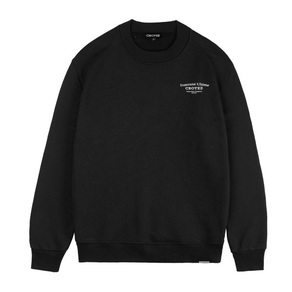Croyez Fraternité Sweater Zwart
