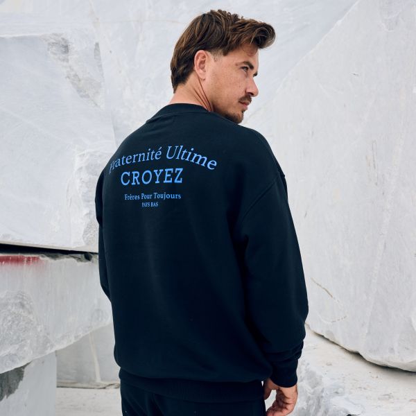 Croyez Fraternité Sweater Zwart