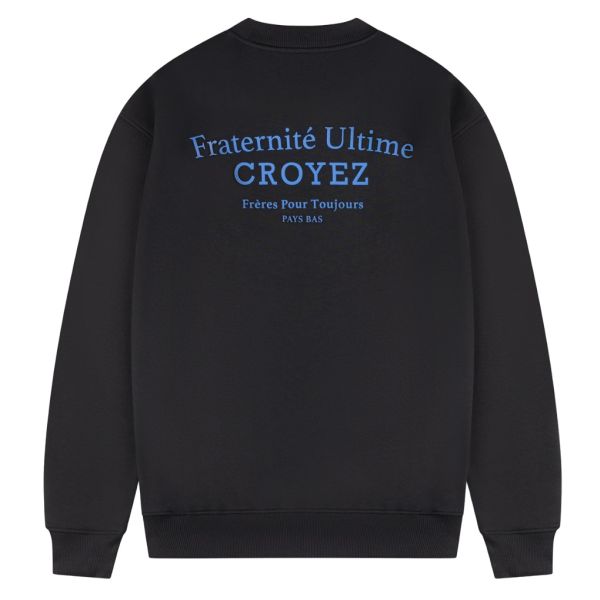 Croyez Fraternité Sweater Zwart