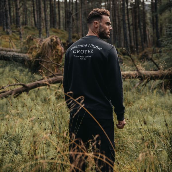 Croyez Fraternité Sweater Zwart