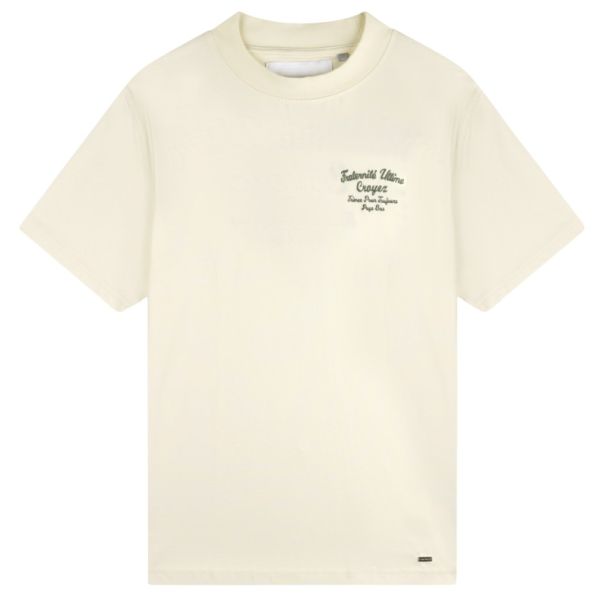 Croyez Fraternité T-shirt Beige/Groen