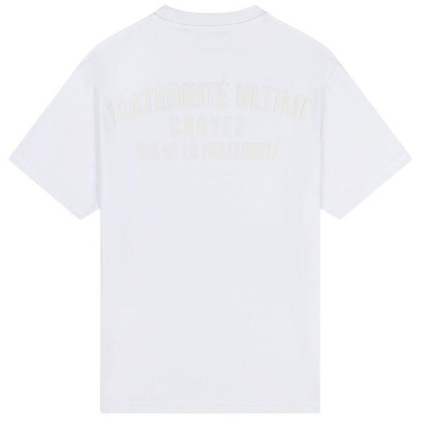 Croyez Fraternité T-shirt Wit