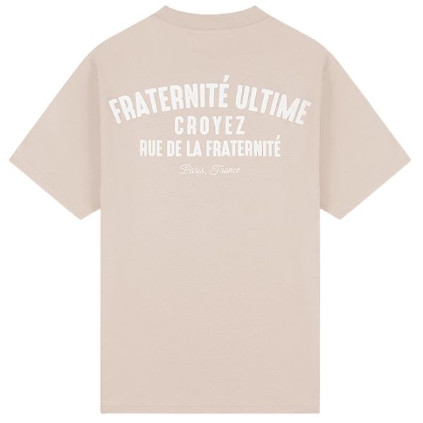 Croyez Fraternité T-shirt Beige