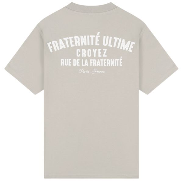 Croyez Fraternité T-shirt Grijs