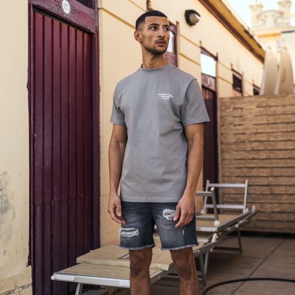 Croyez Fraternité T-shirt Grijs