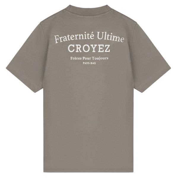 Croyez Fraternité T-shirt Grijs