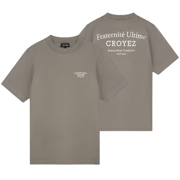 Croyez Fraternité T-shirt Grijs
