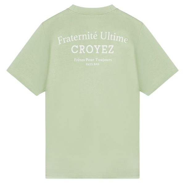 Croyez Fraternité T-shirt Groen