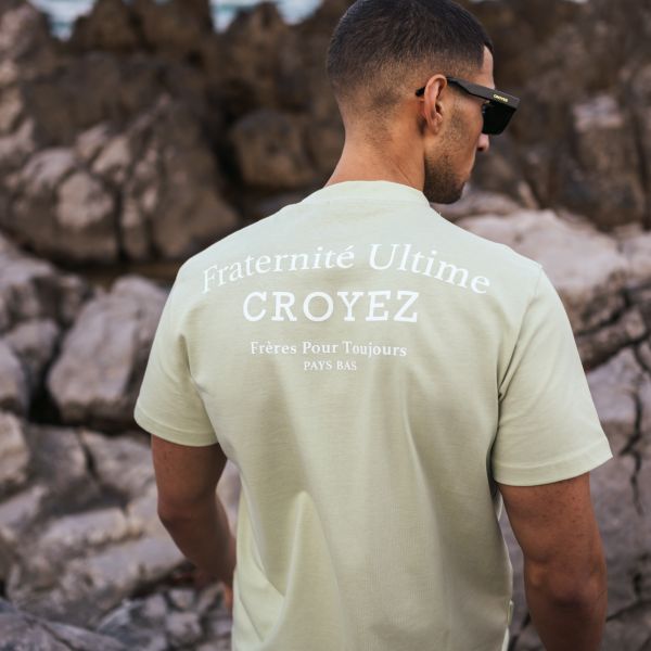 Croyez Fraternité T-shirt Groen