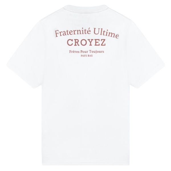 Croyez Fraternité T-shirt Wit