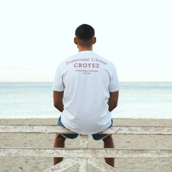 Croyez Fraternité T-shirt Wit