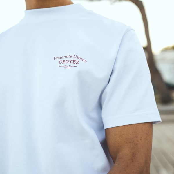 Croyez Fraternité T-shirt Wit