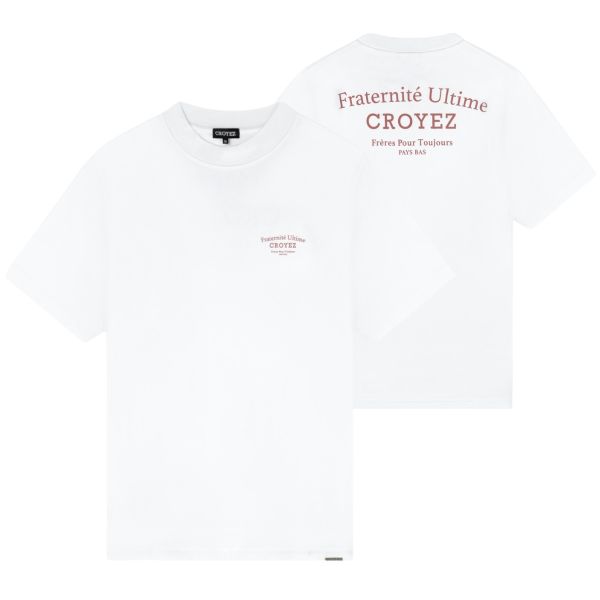 Croyez Fraternité T-shirt Wit