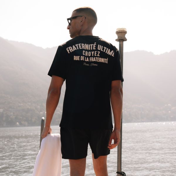 Croyez Fraternité T-shirt Zwart
