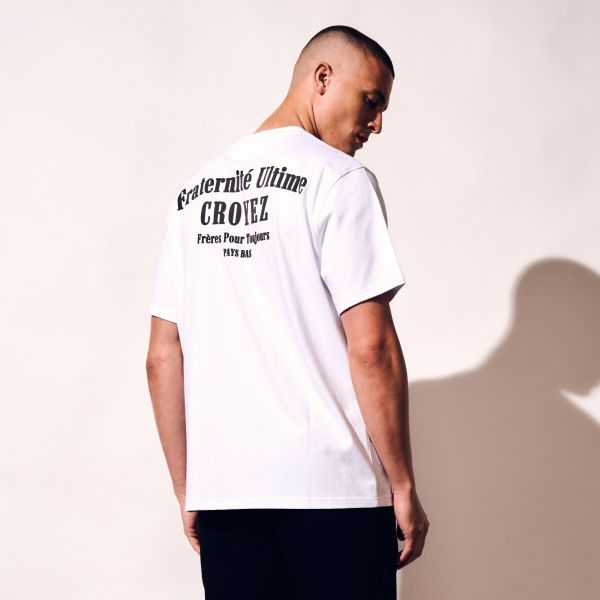 Croyez Fraternité T-shirt Wit