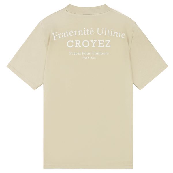 Croyez Fraternité T-Shirt Beige