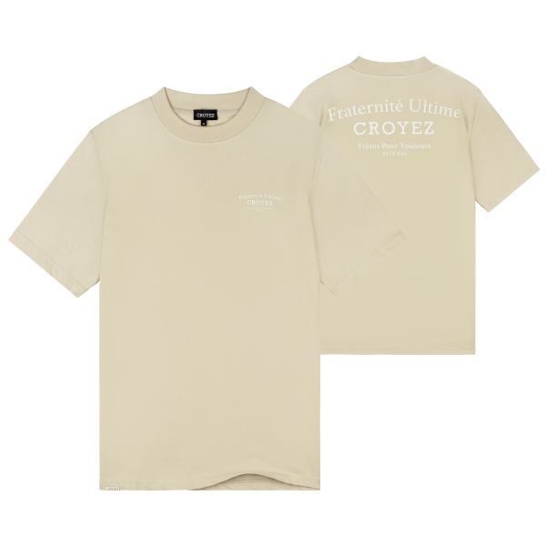 Croyez Fraternité T-Shirt Beige