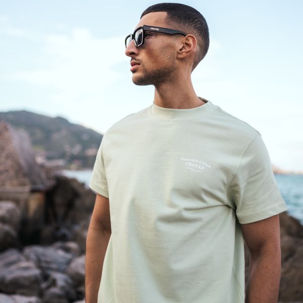 Croyez Fraternité T-shirt Groen