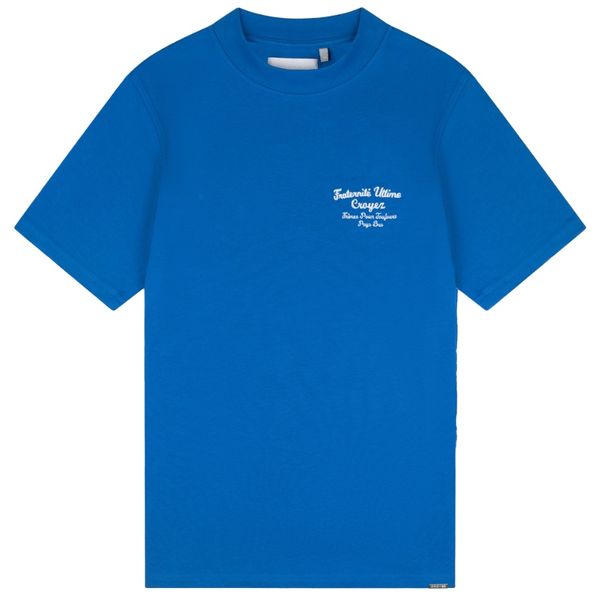 croyez fraternité t-shirt kobalt