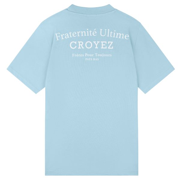 Croyez Fraternité T-Shirt Licht Blauw