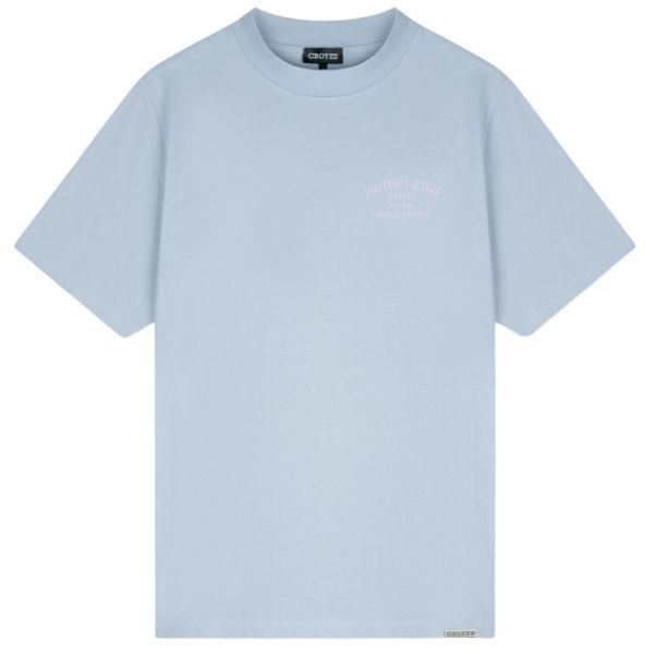Croyez Fraternité T-shirt Licht Blauw