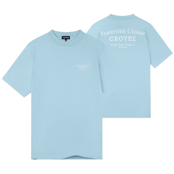 Croyez Fraternité T-Shirt Licht Blauw