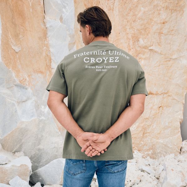 Croyez Fraternité T-shirt Olive