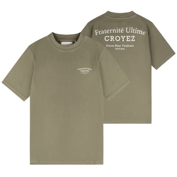 Croyez Fraternité T-shirt Olive