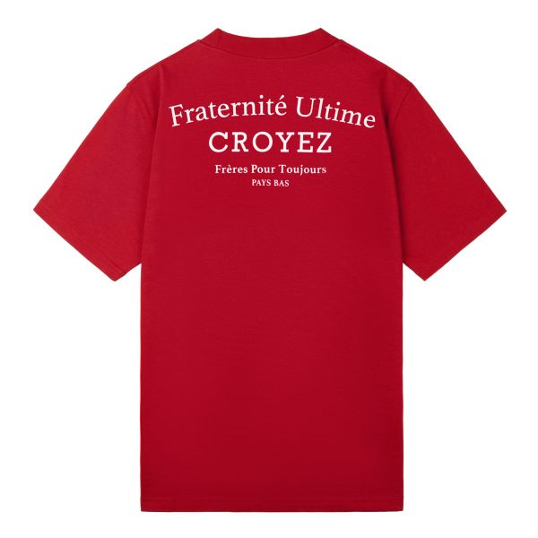Croyez Fraternité T-Shirt Rood