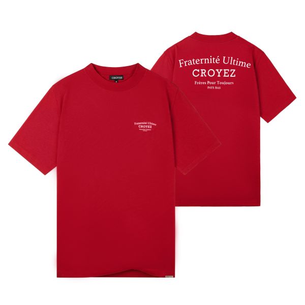 Croyez Fraternité T-Shirt Rood