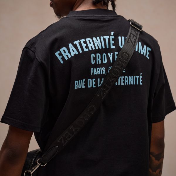 Croyez Fraternité T-shirt Zwart