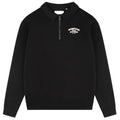 Croyez Fraternité Ultime Half Zip Sweater Zwart