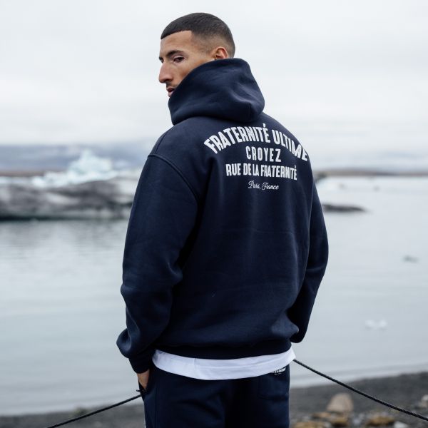 Croyez Fraternité Ultime Hoodie Navy