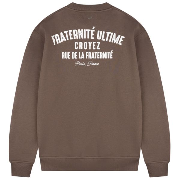 Croyez Fraternité Ultime Sweater Bruin