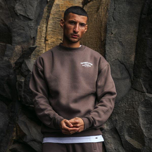 Croyez Fraternité Ultime Sweater Bruin