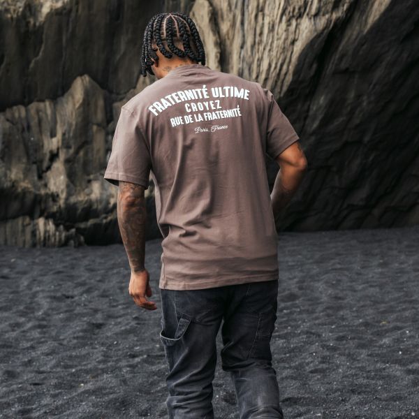 Croyez Fraternité Ultime T-shirt Bruin