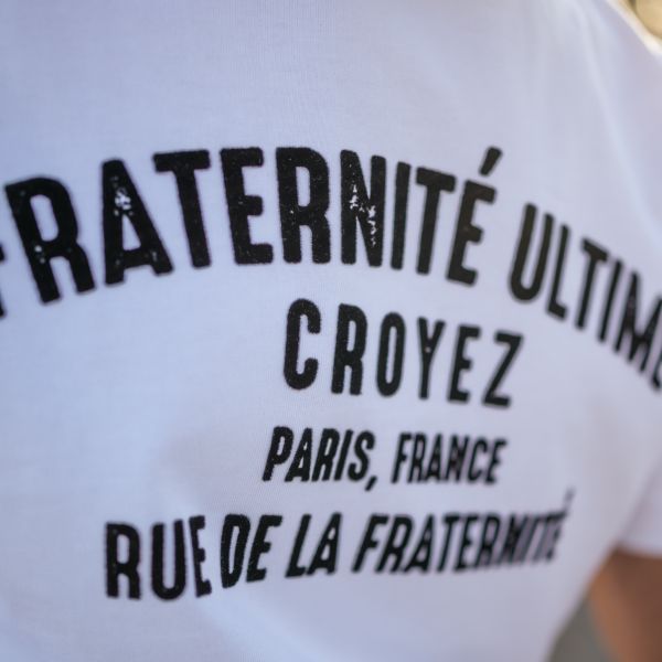 Croyez Fraternité V2 T-shirt Wit