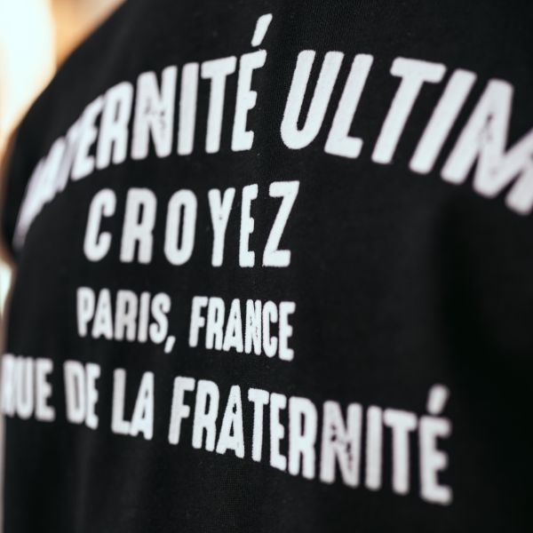 Croyez Fraternité V2 T-shirt Zwart