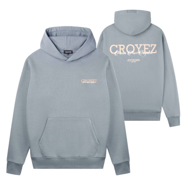 Croyez Frères Hoodie Antraciet