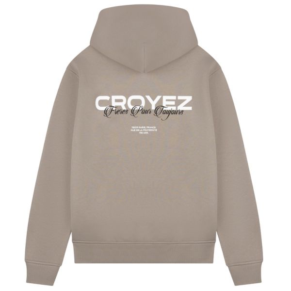 Croyez Frères Hoodie Beige