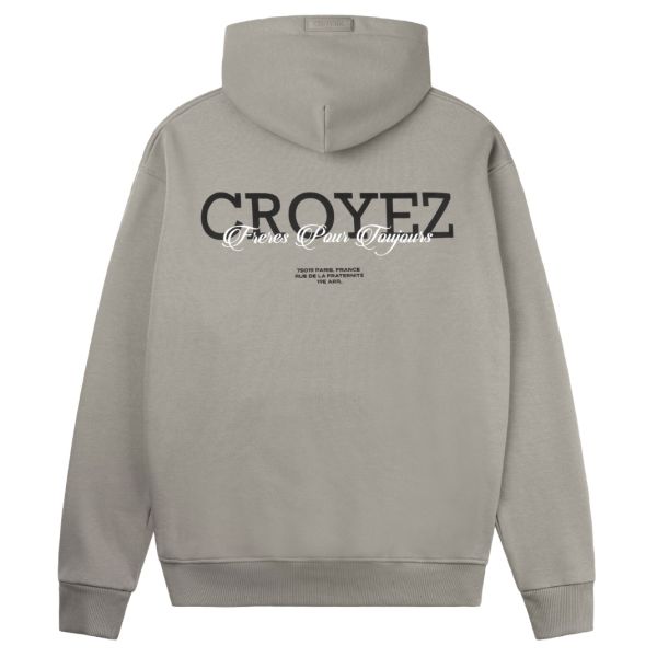 Croyez Frères Hoodie Grijs