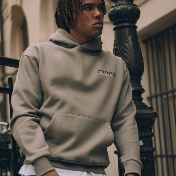 Croyez Frères Hoodie Grijs